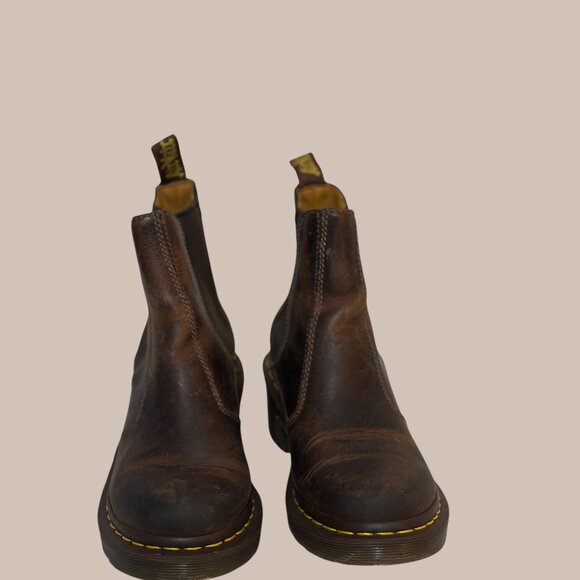 Dr. Martens Cadence Chelsea Boots | Tan Leather | US 5 | Excellent - Picture 4 of 9